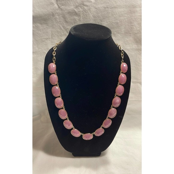 Jewelry - Necklace Rose Colored Faux Stone Costume Jewelry